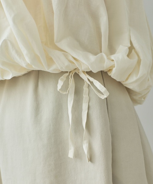 Curensology(カレンソロジー)の「Curensology(カレンソロジー)/バードシシュウブラウス(シャツ/ブラウス・レディース・ブラック/ホワイト・FREE)」の12枚目の写真