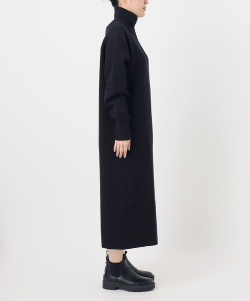 JOURNAL STANDARD relume（ジャーナルスタンダード　レリューム）の「《追加2》スウェットライクハーフジップワンピース（ワンピース・レディース・ネイビー/グレー・FREE）」の18枚目の写真