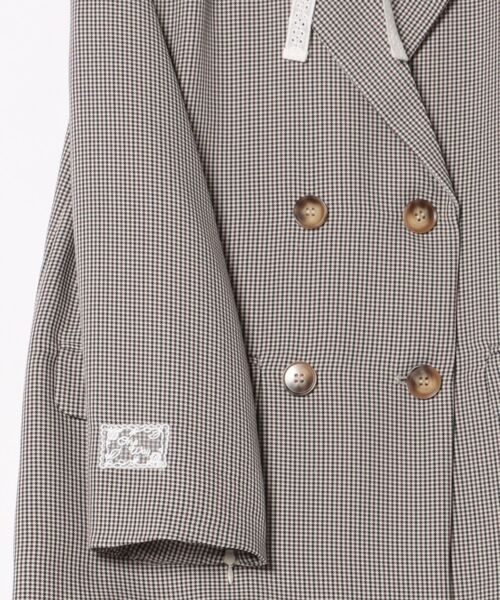 one way（ワンウェイ）の「レース衿テーラージャケット（テーラードジャケット・レディース・ブラウン系その他/グレー系その他/グレー・FREE）」の20枚目の写真