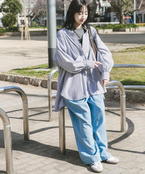 ITEMS URBANRESEARCH（アイテムズ アーバンリサーチ）の「デニムイージーパンツ（その他パンツ・レディース・ブルー/ワンウォッシュ・FREE）」の15枚目の写真