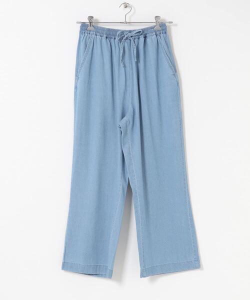 ITEMS URBANRESEARCH（アイテムズ アーバンリサーチ）の「デニムイージーパンツ（その他パンツ・レディース・ブルー/ワンウォッシュ・FREE）」の19枚目の写真