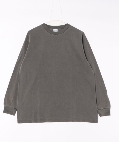 minius(ミニウス)の「【BTP SELECTION】ピグメント加工 無地ロンT ZOZO限定 ヴィンテージライク 古着風(Tシャツ/カットソー・メンズ・ピンク系その他/グレー系その他/ブルー系その他・X-LARGE/LARGE/MEDIUM)」の7枚目の写真