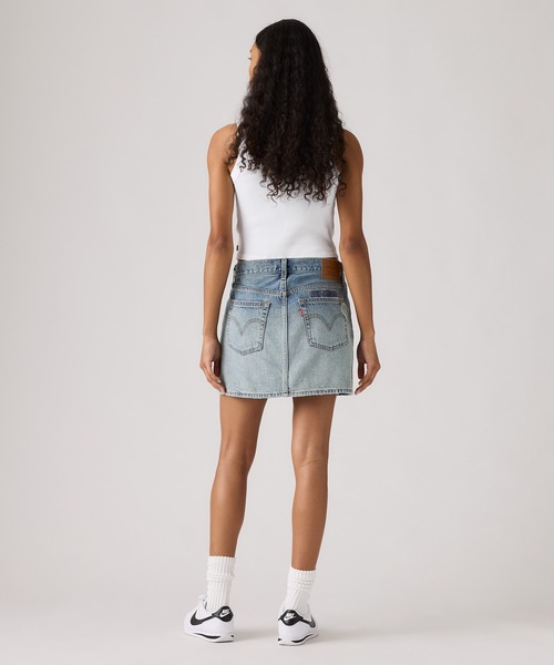 Levi's(リーバイス)の「Levi's/リーバイス 501(R) DAY SPECIAL COLLECTION ICON デニム スカート ミディアムインディゴ(デニムスカート・レディース・インディゴブルー・28inch/24inch/25inch/26inch/27inch/23inch)」の4枚目の写真