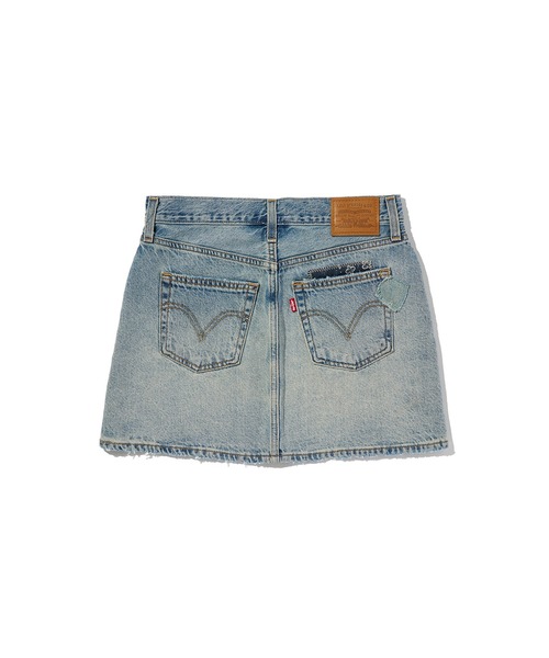 Levi's(リーバイス)の「Levi's/リーバイス 501(R) DAY SPECIAL COLLECTION ICON デニム スカート ミディアムインディゴ(デニムスカート・レディース・インディゴブルー・28inch/24inch/25inch/26inch/27inch/23inch)」の6枚目の写真