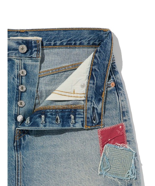 Levi's(リーバイス)の「Levi's/リーバイス 501(R) DAY SPECIAL COLLECTION ICON デニム スカート ミディアムインディゴ(デニムスカート・レディース・インディゴブルー・28inch/24inch/25inch/26inch/27inch/23inch)」の9枚目の写真