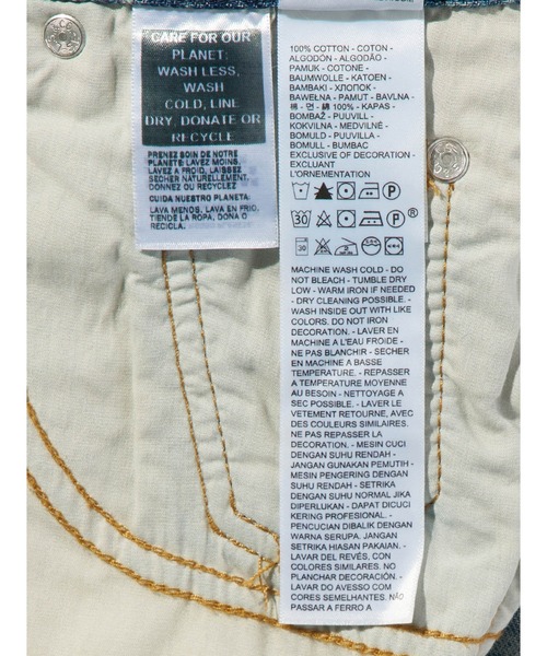 Levi's(リーバイス)の「Levi's/リーバイス 501(R) DAY SPECIAL COLLECTION ICON デニム スカート ミディアムインディゴ(デニムスカート・レディース・インディゴブルー・28inch/24inch/25inch/26inch/27inch/23inch)」の16枚目の写真