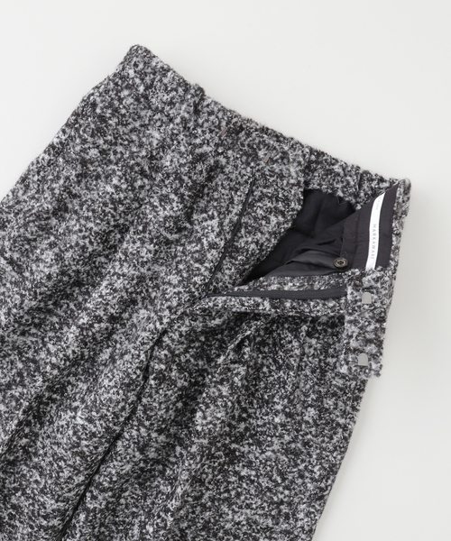 markaware（マーカウェア）の「MARKAWARE for ED 別注 DOUBLE PLEATED WIDE トラウザー（スラックス・メンズ・ブラック系その他/ブラック・1/2/3）」の6枚目の写真