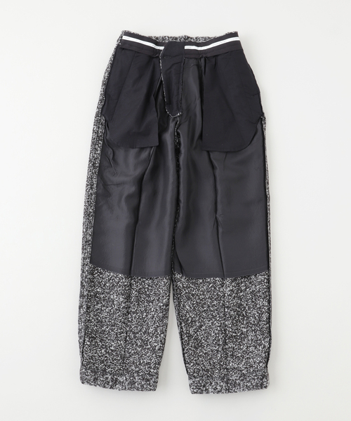 markaware（マーカウェア）の「MARKAWARE for ED 別注 DOUBLE PLEATED WIDE トラウザー（スラックス・メンズ・ブラック系その他/ブラック・1/2/3）」の7枚目の写真