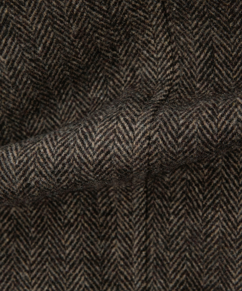 MINDBRIDGE（マインドブリッジ）の「[COUTURE]ドゥグッド_ウール混紡ヘリングトンパディングジャケット（ダウンジャケット/コート・メンズ・ブラウン・95/100/105/110）」の6枚目の写真