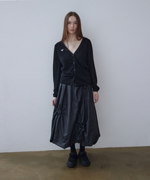 TWENTY FOUR T（トゥエンティフォーティ）の「ポーサンシャインモーメントバルーンスカートブラック（スカート）」