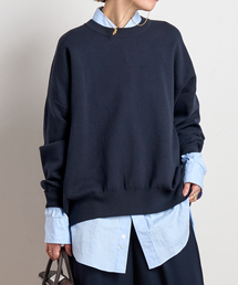 EVERYDAY I LIKE. | コットンカシミヤリラックスプルオーバー(ニット/セーター)