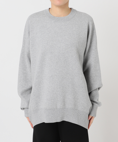 コットンカシミヤリラックスプルオーバー（ニット/セーター