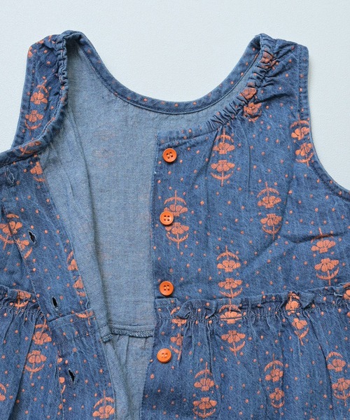 MARKEY'S（マーキーズ）の「デニム2WAYチュニック（チュニック・キッズ・ライトブルー/ネイビー・150/140/130/120/110/100/90/80）」の18枚目の写真