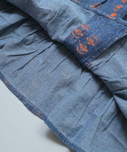 MARKEY'S（マーキーズ）の「デニム2WAYチュニック（チュニック・キッズ・ライトブルー/ネイビー・150/140/130/120/110/100/90/80）」の20枚目の写真