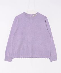 SUPER HAKKA（スーパーハッカ）の「ウールアクリルナイロンニット　フラワーリンクスプルオーバーニット（ニット/セーター）」