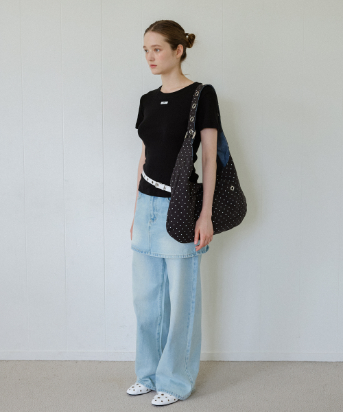 LETERIE（レテリー）の「BUCKLE REVERSIBLE SHOULDER BAG_BROWN（メッセンジャーバッグ・レディース・ブラウン・FREE）」の7枚目の写真