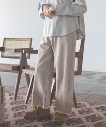 niko and... | セルフカットカーブパンツ(デニムパンツ)