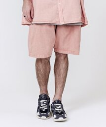CBピグメントダイングショートパンツ（ピンク）