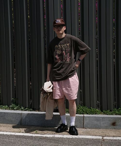 CARGOBROS（カーゴブロス）の「CBピグメントダイングショートパンツ（ピンク）（その他パンツ・メンズ・その他・FREE）」の9枚目の写真