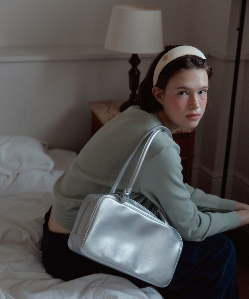 ANOETIC（アノエティック）の「ANC CLASSIC TOTE BAG WITH CARDCASE_SILVER（トートバッグ・レディース・シルバー・FREE）」の2枚目の写真