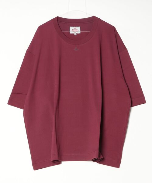 Vivienne Westwood MAN（ヴィヴィアンウエストウッドマン）の「ワンポイントORB ビッグTシャツ（Tシャツ/カットソー・メンズ・ブラック/ホワイト/パープル・FREE）」の3枚目の写真