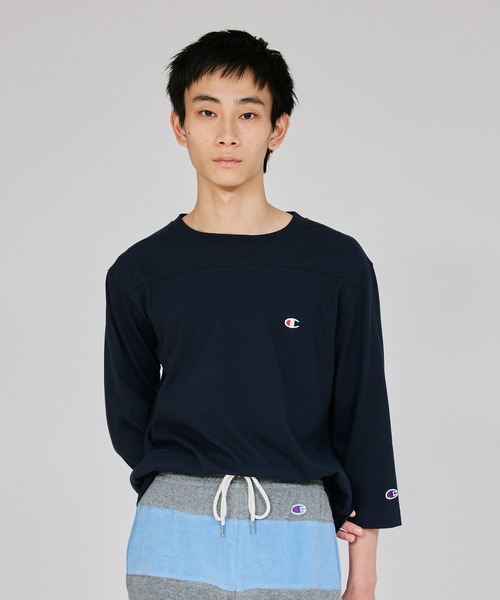 セール】【Champion/チャンピオン】メンズ ベーシック 3/4スリーブ