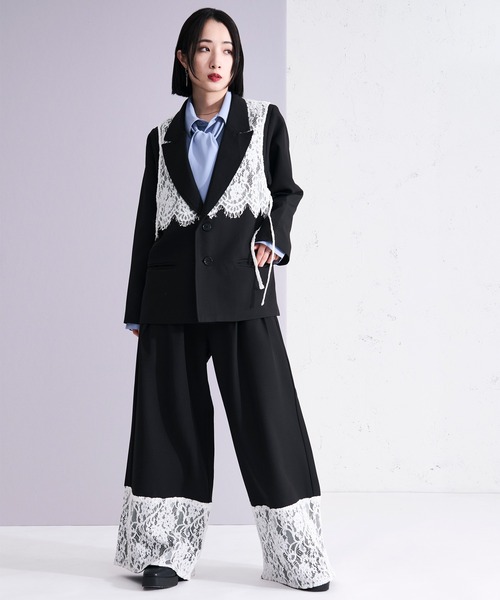 Ellno Loset(エルノロゼット)の「2wayノーブルボウタイシャツ(シャツ/ブラウス・メンズ・ブラック/オフホワイト/ブルー・SMALL/MEDIUM/LARGE)」の10枚目の写真