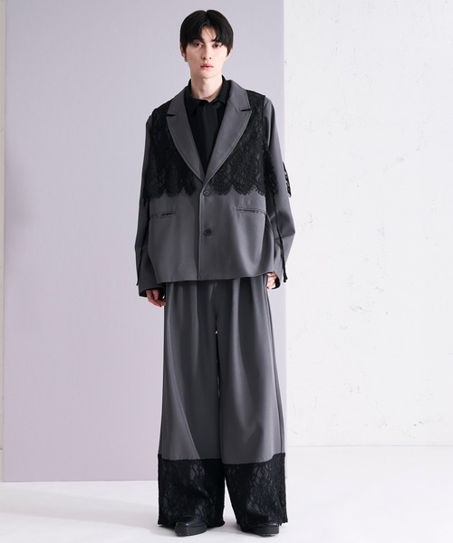 Ellno Loset(エルノロゼット)の「2wayノーブルボウタイシャツ(シャツ/ブラウス・メンズ・ブラック/オフホワイト/ブルー・SMALL/MEDIUM/LARGE)」の21枚目の写真