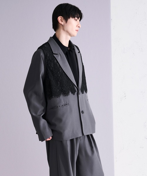 Ellno Loset(エルノロゼット)の「2wayノーブルボウタイシャツ(シャツ/ブラウス・メンズ・ブラック/オフホワイト/ブルー・SMALL/MEDIUM/LARGE)」の22枚目の写真
