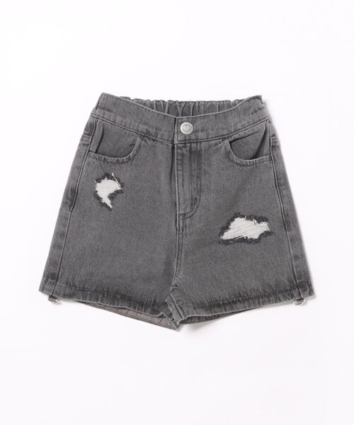 PINKHUNT（ピンクハント）の「PINKHUNT 2wayダメージデニムロングパンツ 1315K（デニムパンツ・キッズ・ホワイト/ブルー/ブラック・120cm/130cm/140cm/150cm/160cm）」の4枚目の写真