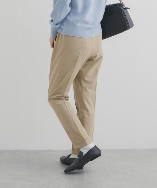 URBAN RESEARCH DOORS（アーバンリサーチドアーズ）の「ストレッチテーパードイージーパンツ｜春服/キレイめ/ウエストゴム/オフィスカジュアル/通勤（その他パンツ・レディース・ライトベージュ/ネイビー・SMALL/X-SMALL/MEDIUM）」の15枚目の写真