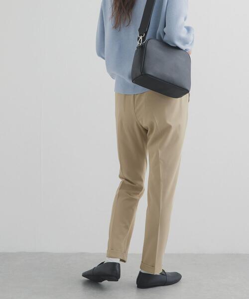 URBAN RESEARCH DOORS（アーバンリサーチドアーズ）の「ストレッチテーパードイージーパンツ｜春服/キレイめ/ウエストゴム/オフィスカジュアル/通勤（その他パンツ・レディース・ライトベージュ/ネイビー・SMALL/X-SMALL/MEDIUM）」の16枚目の写真