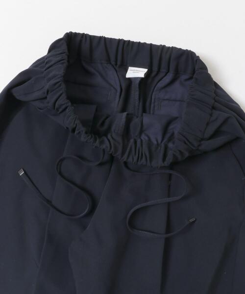 URBAN RESEARCH DOORS（アーバンリサーチドアーズ）の「ストレッチテーパードイージーパンツ｜春服/キレイめ/ウエストゴム/オフィスカジュアル/通勤（その他パンツ・レディース・ライトベージュ/ネイビー・SMALL/X-SMALL/MEDIUM）」の7枚目の写真