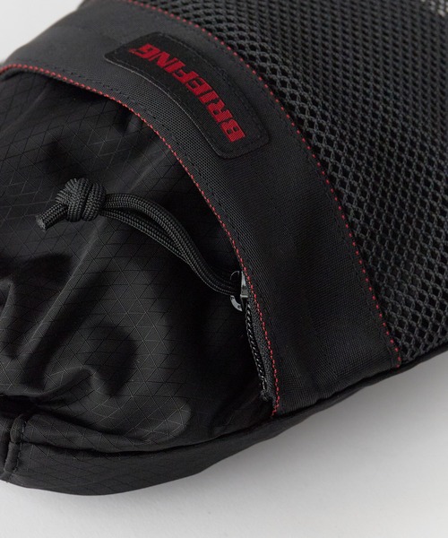 BRIEFING(ブリーフィング)の「BRIEFING/ブリーフィング MESH DRAWSTRING POUCH S ポーチ 2026年春夏(ポーチ・メンズ・ブラック・FREE)」の3枚目の写真