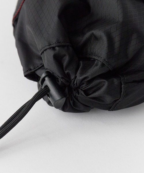 BRIEFING(ブリーフィング)の「BRIEFING/ブリーフィング MESH DRAWSTRING POUCH S ポーチ 2026年春夏(ポーチ・メンズ・ブラック・FREE)」の6枚目の写真