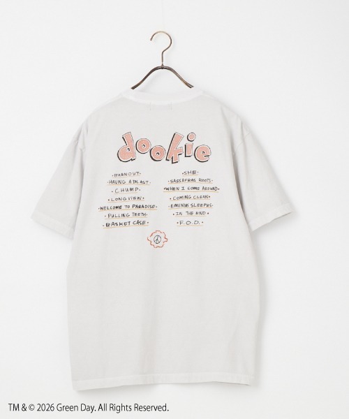 GOOD ROCK SPEED（グッドロックスピード）の「[GOOD ROCK SPEED/グッドロックスピード] 別注 GREEN DAY ロックプリントTシャツ (DOOKIE)（Tシャツ/カットソー・レディース・ライトグレー・XL/L/M）」の17枚目の写真