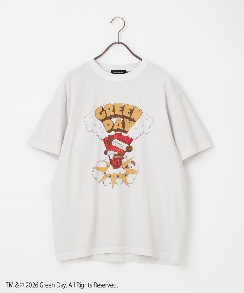 GOOD ROCK SPEED（グッドロックスピード）の「[GOOD ROCK SPEED/グッドロックスピード] 別注 GREEN DAY ロックプリントTシャツ (DOOKIE)（Tシャツ/カットソー・レディース・ライトグレー・XL/L/M）」の16枚目の写真