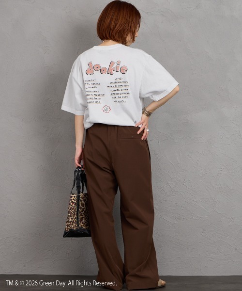 GOOD ROCK SPEED（グッドロックスピード）の「[GOOD ROCK SPEED/グッドロックスピード] 別注 GREEN DAY ロックプリントTシャツ (DOOKIE)（Tシャツ/カットソー・レディース・ライトグレー・XL/L/M）」の3枚目の写真