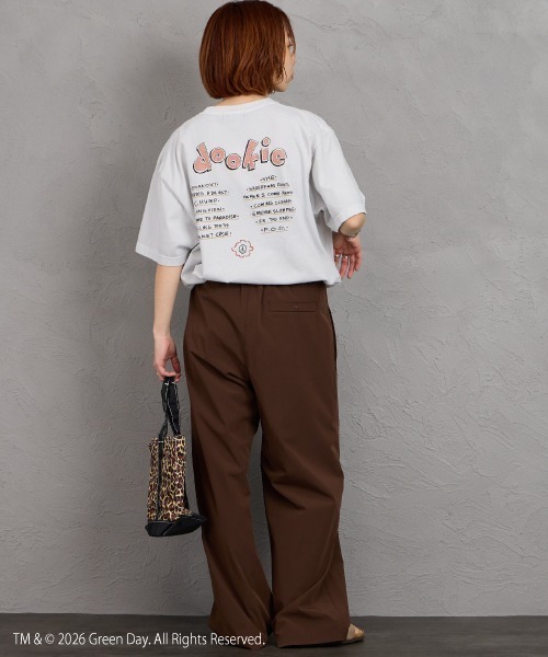 GOOD ROCK SPEED（グッドロックスピード）の「[GOOD ROCK SPEED/グッドロックスピード] 別注 GREEN DAY ロックプリントTシャツ (DOOKIE)（Tシャツ/カットソー・レディース・ライトグレー・XL/L/M）」の9枚目の写真