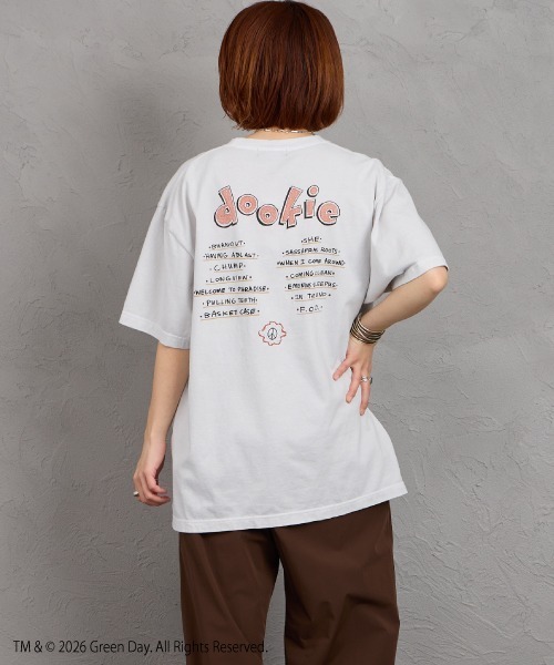 GOOD ROCK SPEED（グッドロックスピード）の「[GOOD ROCK SPEED/グッドロックスピード] 別注 GREEN DAY ロックプリントTシャツ (DOOKIE)（Tシャツ/カットソー・レディース・ライトグレー・XL/L/M）」の12枚目の写真