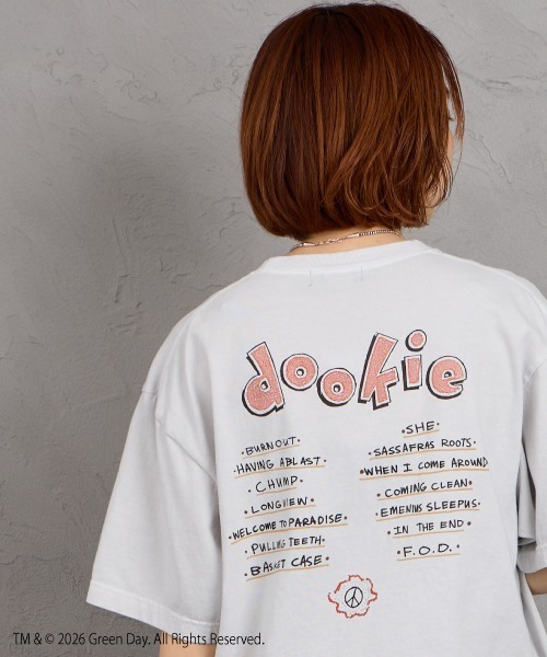 GOOD ROCK SPEED（グッドロックスピード）の「[GOOD ROCK SPEED/グッドロックスピード] 別注 GREEN DAY ロックプリントTシャツ (DOOKIE)（Tシャツ/カットソー・レディース・ライトグレー・XL/L/M）」の14枚目の写真