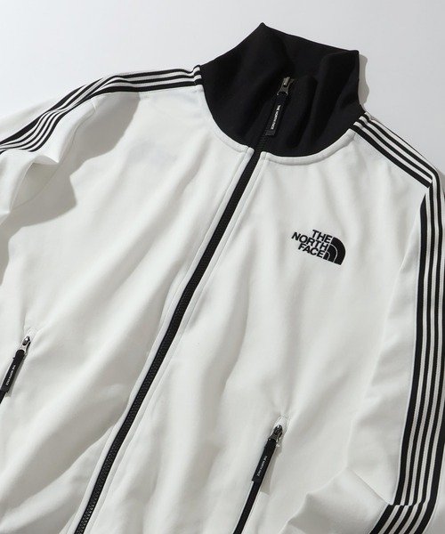THE NORTH FACE（ザノースフェイス）の「【THE NORTH FACE/ザノースフェイス】TNF TRACK JACKET / サイドライン トラックジャケット（ジャージ・メンズ・オフホワイト/ブラック/グリーン・M/L/XL）」の13枚目の写真