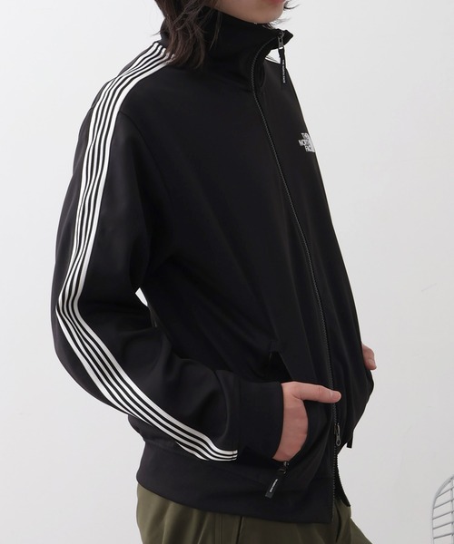 THE NORTH FACE（ザノースフェイス）の「【THE NORTH FACE/ザノースフェイス】TNF TRACK JACKET / サイドライン トラックジャケット（ジャージ・メンズ・オフホワイト/ブラック/グリーン・M/L/XL）」の20枚目の写真