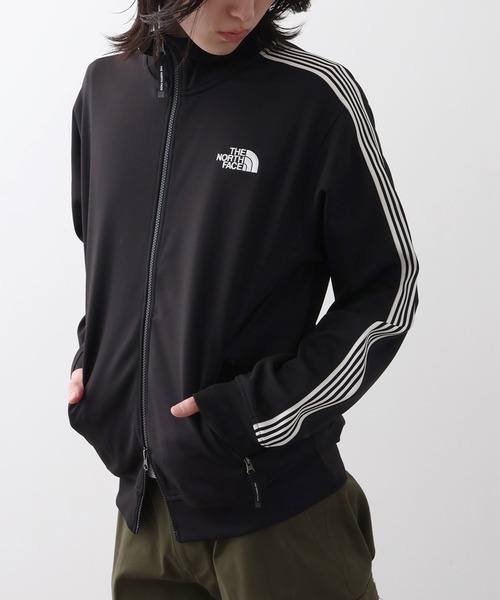 THE NORTH FACE（ザノースフェイス）の「【THE NORTH FACE/ザノースフェイス】TNF TRACK JACKET / サイドライン トラックジャケット（ジャージ・メンズ・オフホワイト/ブラック/グリーン・M/L/XL）」の17枚目の写真
