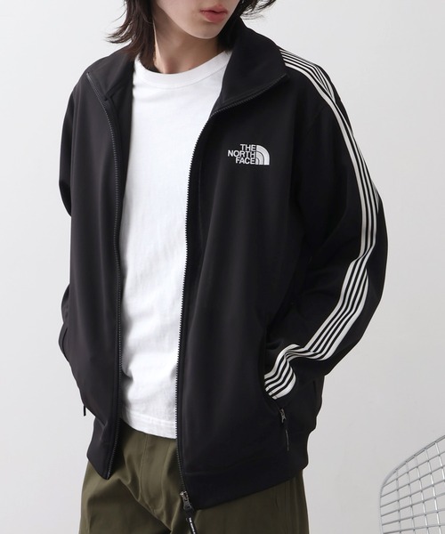 THE NORTH FACE（ザノースフェイス）の「【THE NORTH FACE/ザノースフェイス】TNF TRACK JACKET / サイドライン トラックジャケット（ジャージ・メンズ・オフホワイト/ブラック/グリーン・M/L/XL）」の15枚目の写真