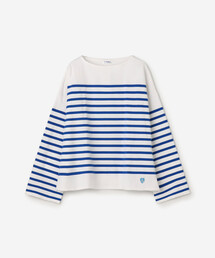 Bshop | ORCIVAL | ラッセル ボートネック ワイドセーラーTシャツ WOMEN(Tシャツ/カットソー)