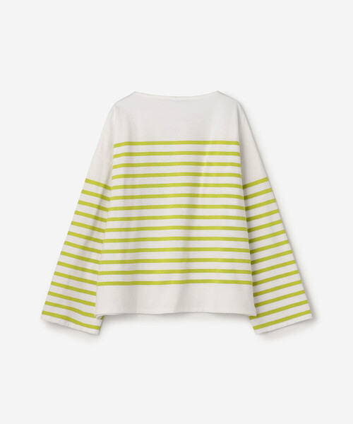 ORCIVAL（オーシバル）の「ORCIVAL | ラッセル ボートネック ワイドセーラーTシャツ WOMEN（Tシャツ/カットソー・レディース・グレー系その他/イエロー系その他/ブルー系その他2/ブルー系その他・1）」の6枚目の写真