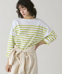 ORCIVAL | ORCIVAL | ラッセル ボートネック ワイドセーラーTシャツ WOMEN(Tシャツ/カットソー)