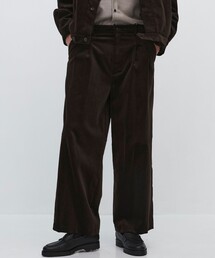 UNITED TOKYO | 【数量限定】BRISBANE MOSS コーデュロイ バギースラックス(その他パンツ)