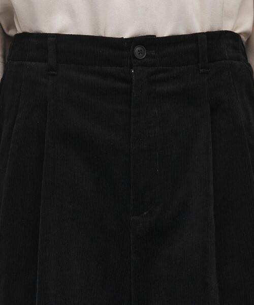 UNITED TOKYO（ユナイテッドトウキョウ）の「【数量限定】BRISBANE MOSS コーデュロイ バギースラックス（その他パンツ・メンズ・ダークブラウン/ブラック・2/1）」の13枚目の写真